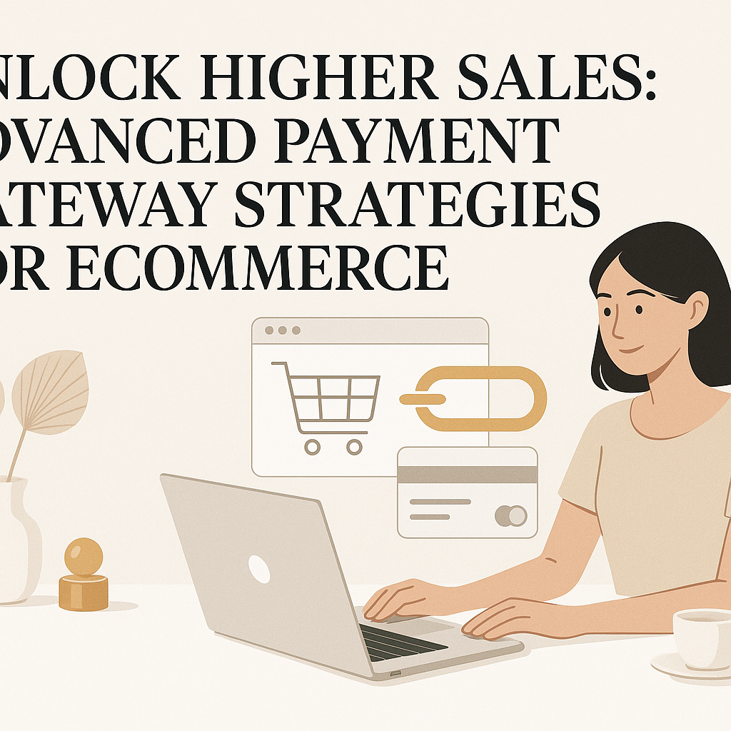 Unlock Higher Sales: Advanced Payment Gateway Strategies for Ecommerce