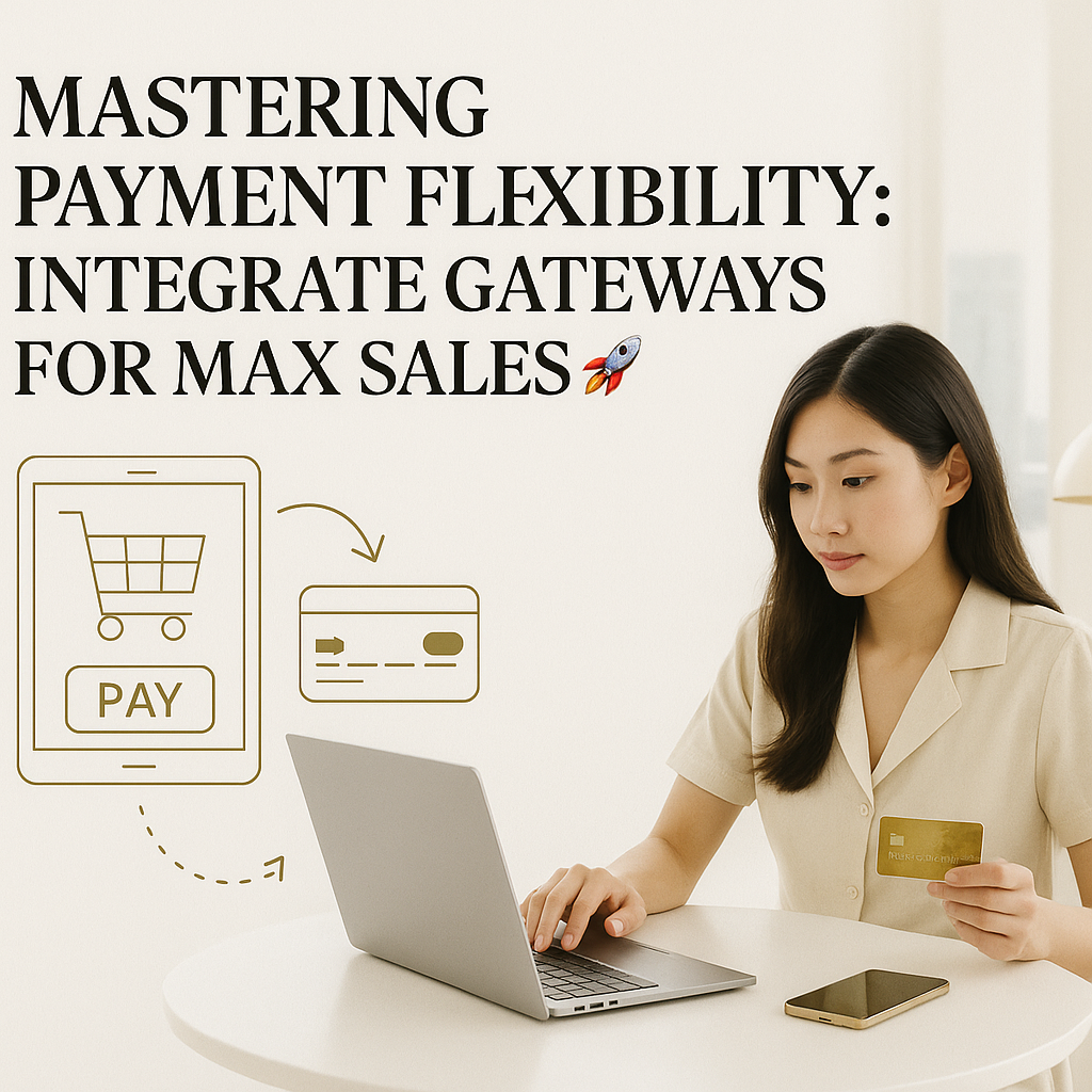 Mastering Payment Flexibility: Integrate Gateways for Max Sales 🚀