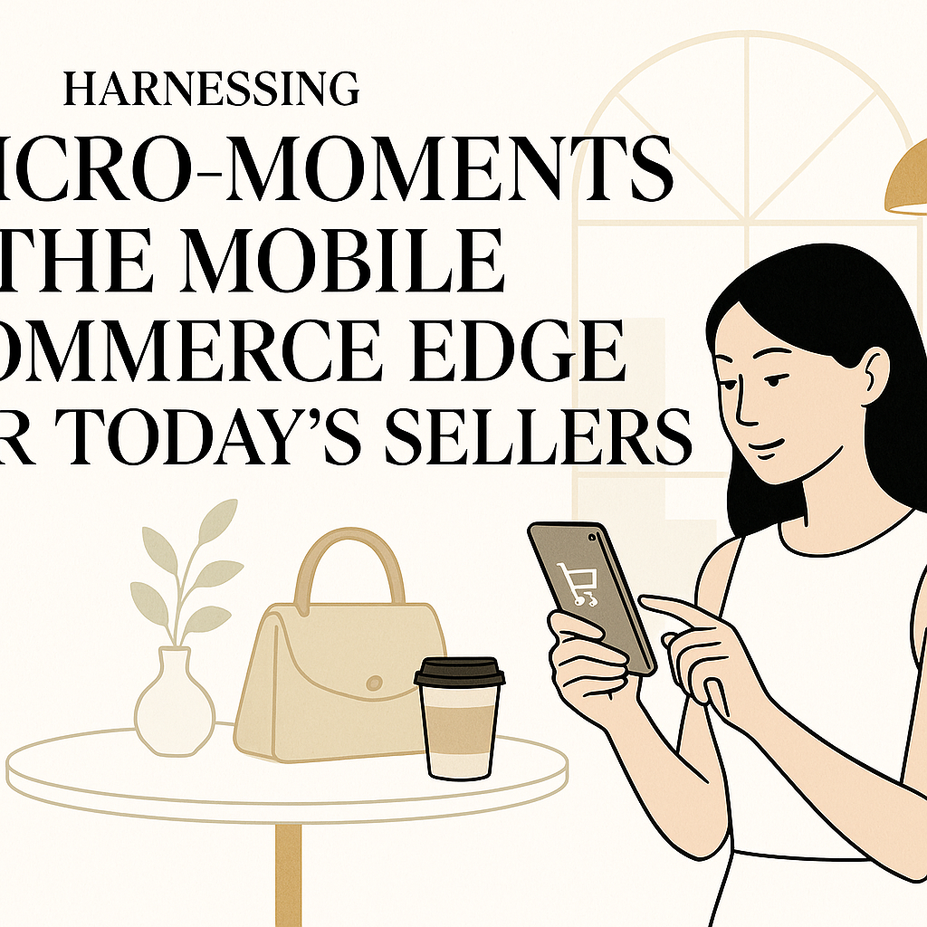 Harnessing Micro-Moments: The Mobile Commerce Edge for Today's Sellers