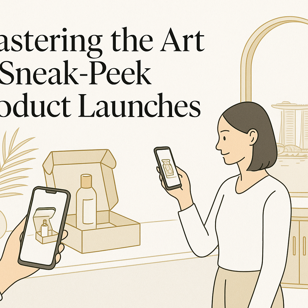 Mastering the Art of Sneak-Peek Product Launches