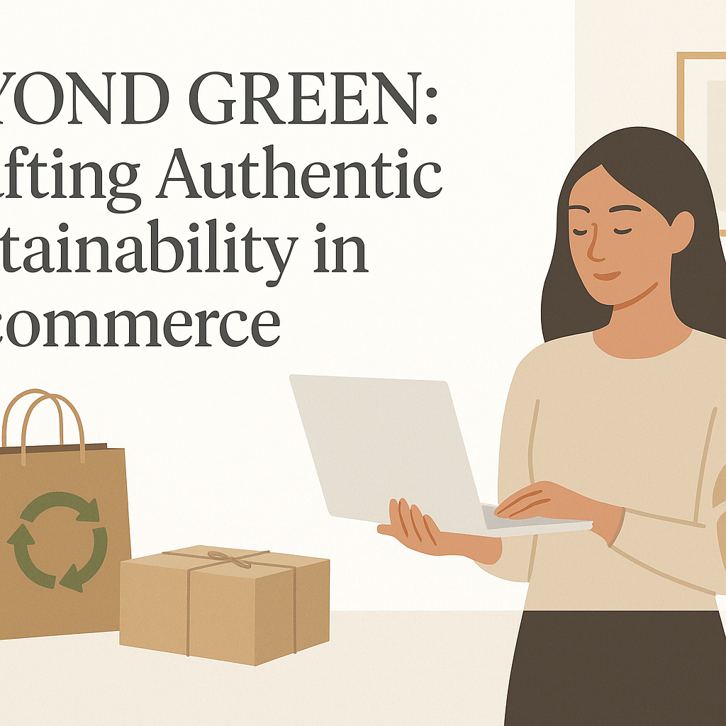 Beyond Green: Crafting Authentic Sustainability in E-commerce