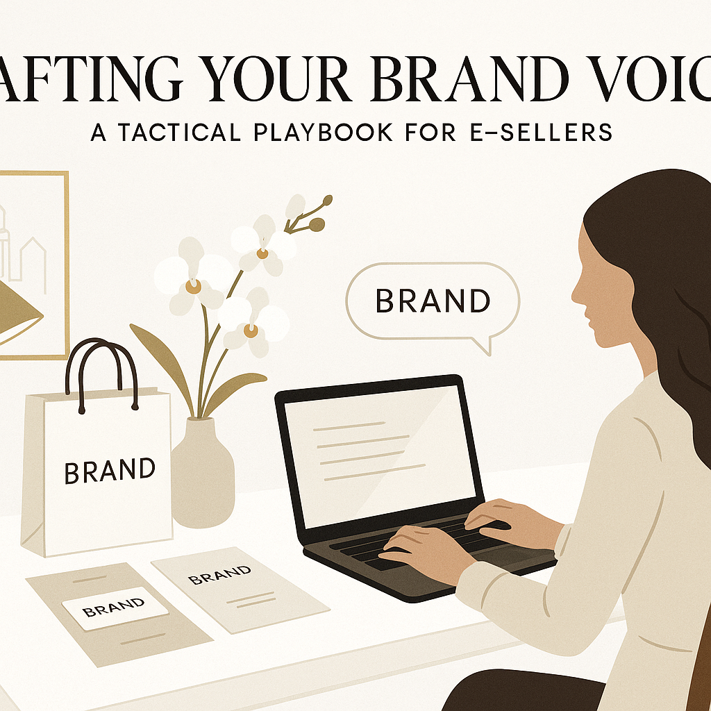 Crafting Your Brand Voice: A Tactical Playbook for E-Sellers