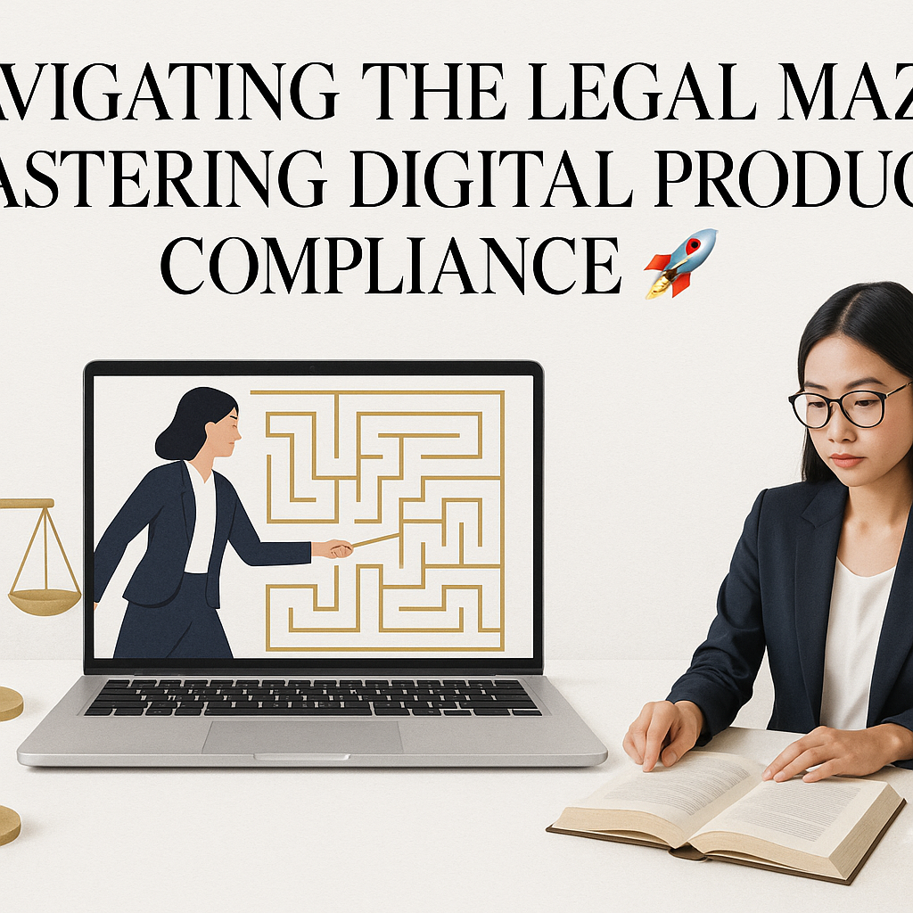Navigating the Legal Maze: Mastering Digital Product Compliance 🚀