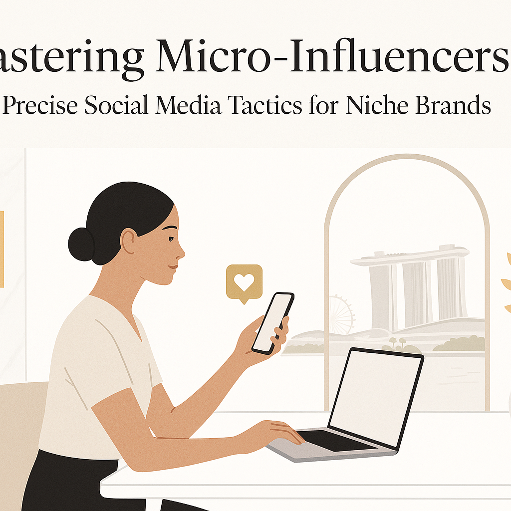 Mastering Micro-Influencers: Precise Social Media Tactics for Niche Brands