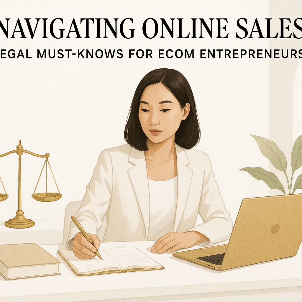 Navigating Online Sales: Legal Must-Knows for Ecom Entrepreneurs