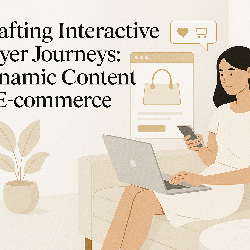 Crafting Interactive Buyer Journeys: Dynamic Content in E-commerce