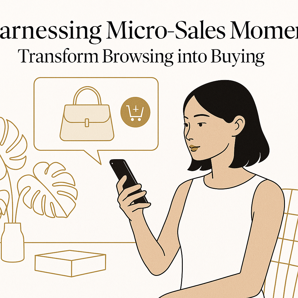 Harnessing Micro-Sales Moments: Transform Browsing into Buying