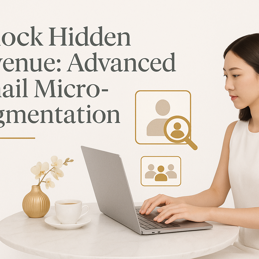 Unlock Hidden Revenue: Advanced Email Micro-Segmentation