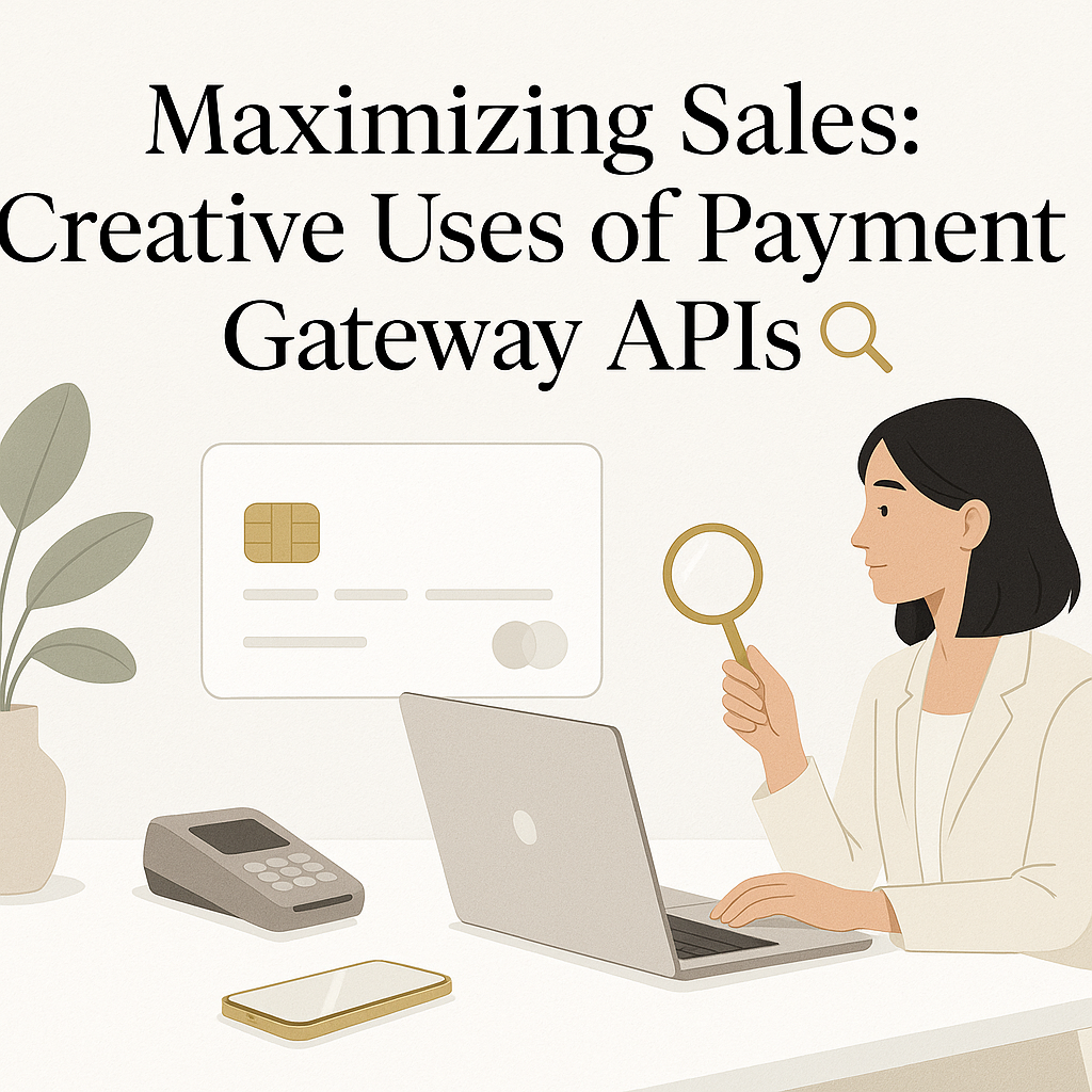 Maximizing Sales: Creative Uses of Payment Gateway APIs 🔍