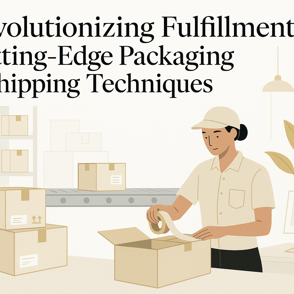 Revolutionizing Fulfillment: Cutting-Edge Packaging & Shipping Techniques