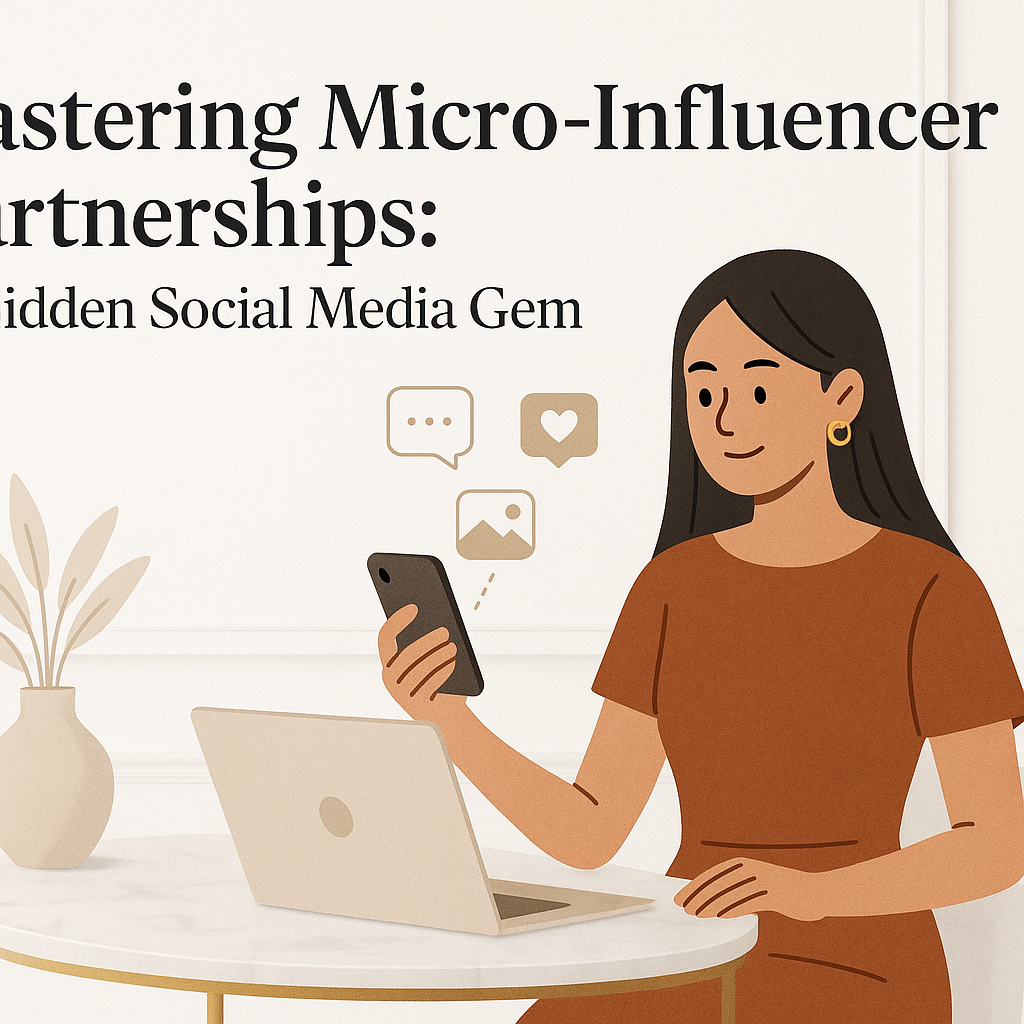 Mastering Micro-Influencer Partnerships: A Hidden Social Media Gem
