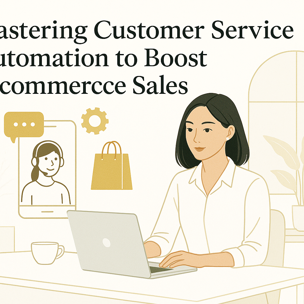 Mastering Customer Service Automation to Boost E-commerce Sales