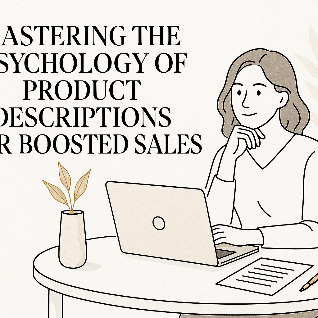 Mastering the Psychology of Product Descriptions for Boosted Sales