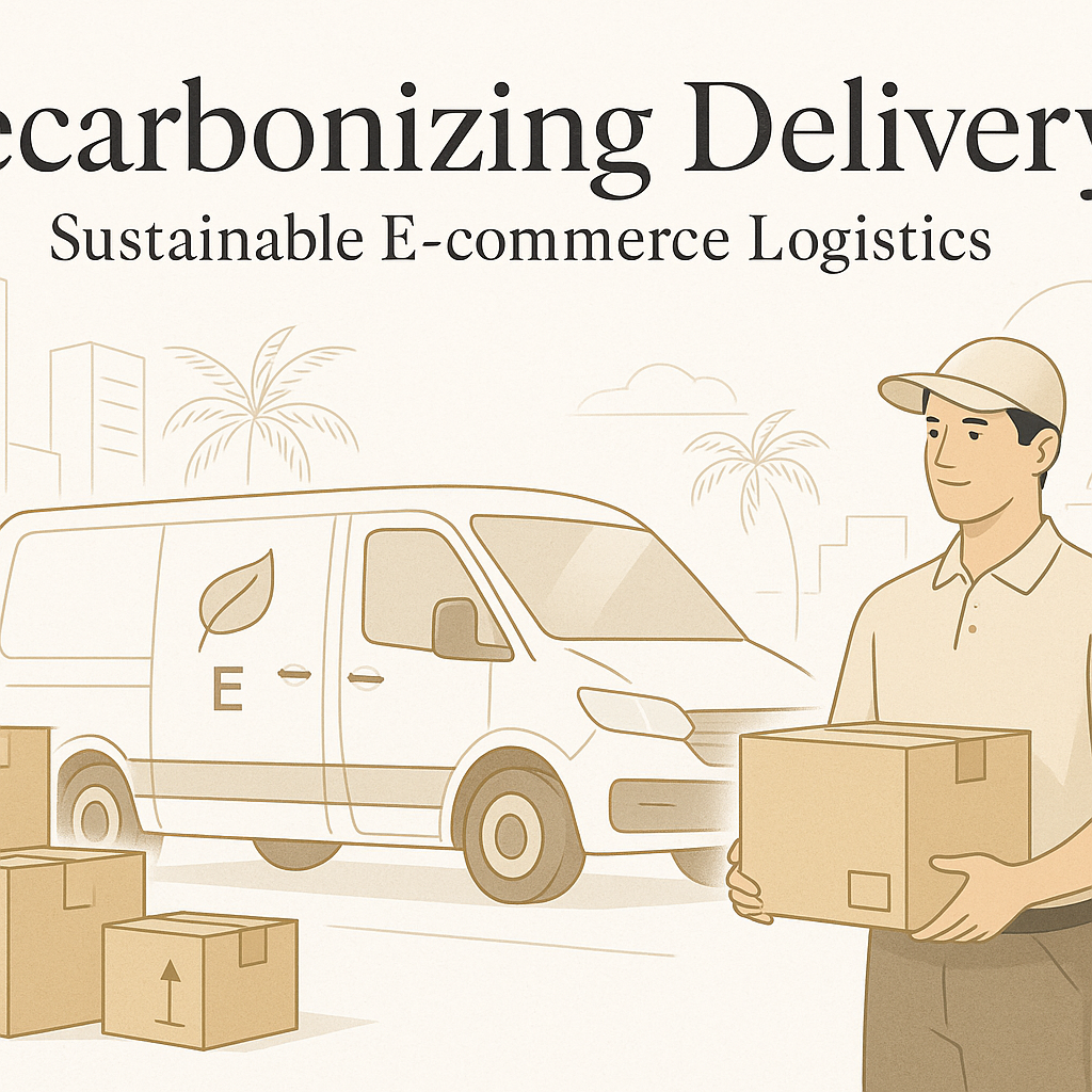 Decarbonizing Delivery: Sustainable E-commerce Logistics