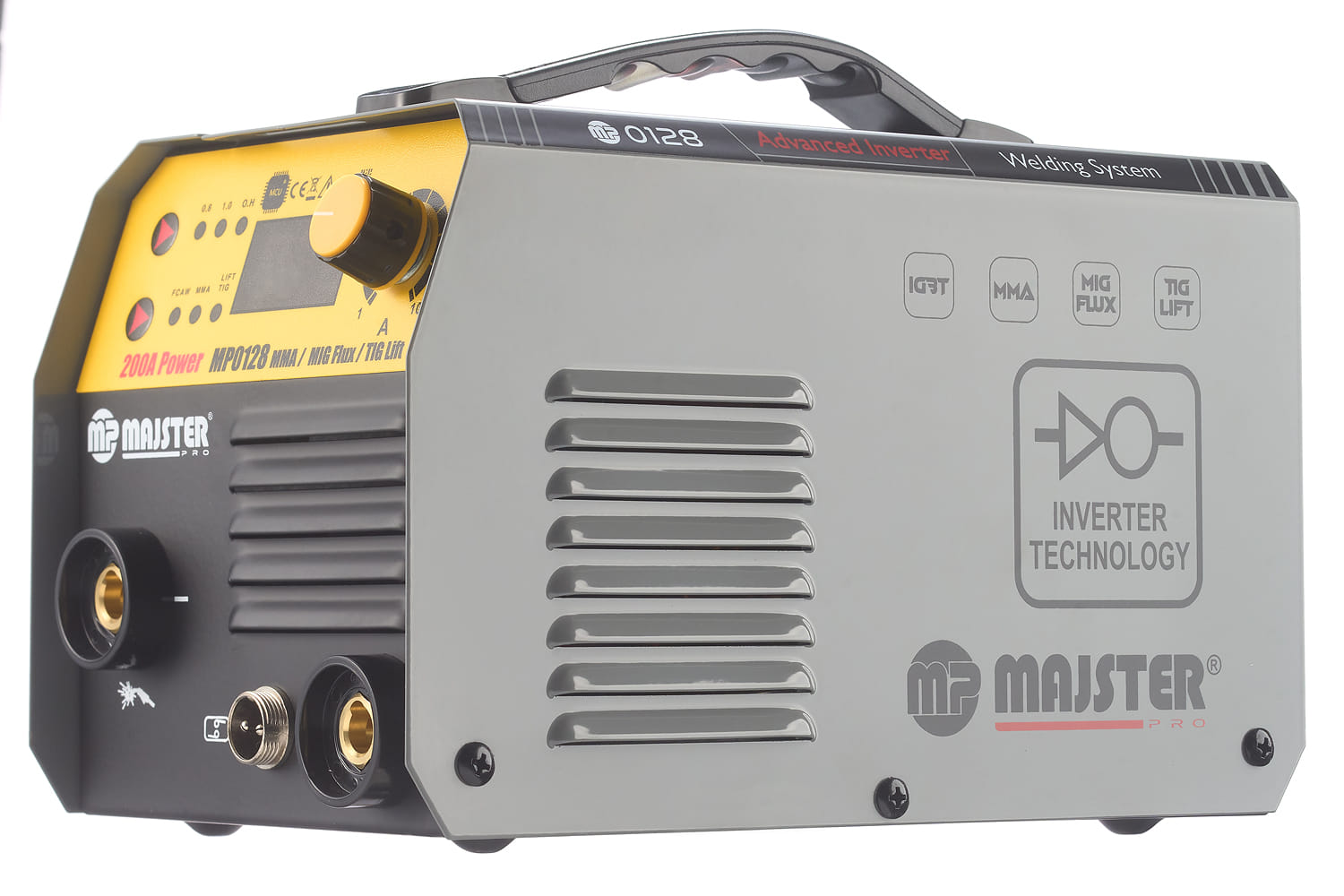 MAJSTER PRO MP0128 welding machine side view