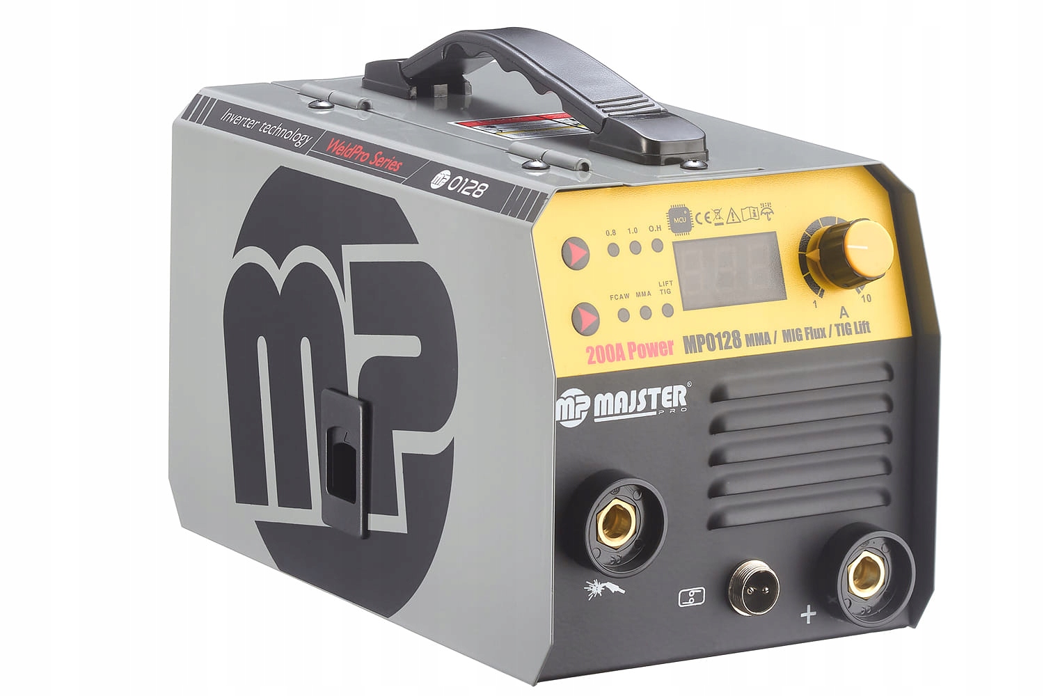 MAJSTER PRO MP0128 welding machine controls and accessories